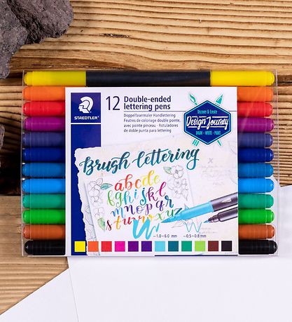 Staedtler Tuschen - 12 st. - Doppel