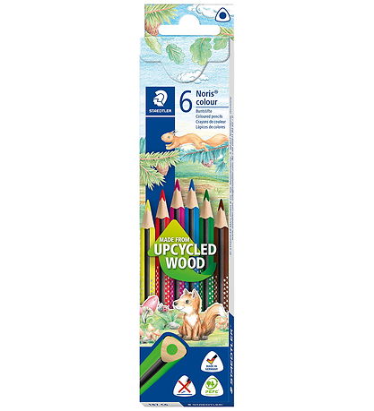 Staedtler Coloured Pencils - Noris Colour - 6 pcs Staedtler Coloured Pencils - Noris Colour - 6 pcs