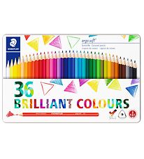 Crayons de couleur Staedtler - Ergo Soft - 36 pièces Crayons de couleur Staedtler - Ergo Soft - 36 pièces