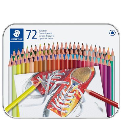 Crayons de couleur Staedtler - Hexagonale - 72 pièces Crayons de couleur Staedtler - Hexagonale - 72 pièces