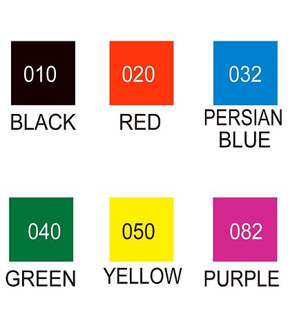 Zig Markers - Clean Colour Pen - 6 pcs