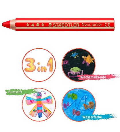 Staedtler Colouring Pencils - Noris Junior - 6 pcs