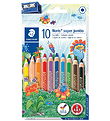 Staedtler Colouring Pencils - Noris Super Jumbo - 12 pcs w. Penc Staedtler Colouring Pencils - Noris Super Jumbo - 12 pcs w. Penc