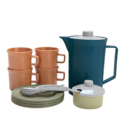 Dantoy BIO Plastic Kaffesett - 17 Deler