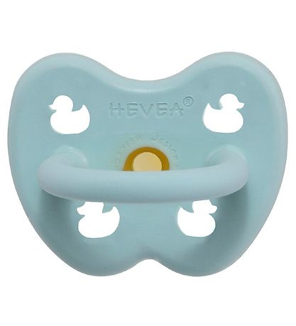 Hevea Smokk - 0-3 Md. - Naturgummi - Baby Blue m. Ender
