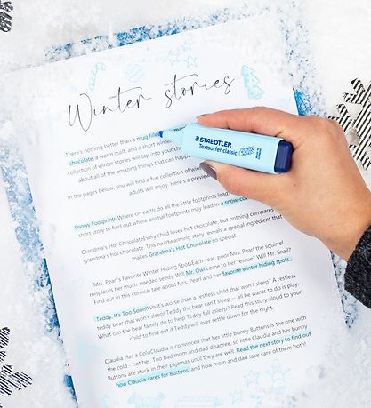 Staedtler Highlighter - 4 pcs. - Pastel Staedtler Highlighter - 4 pcs. - Pastel