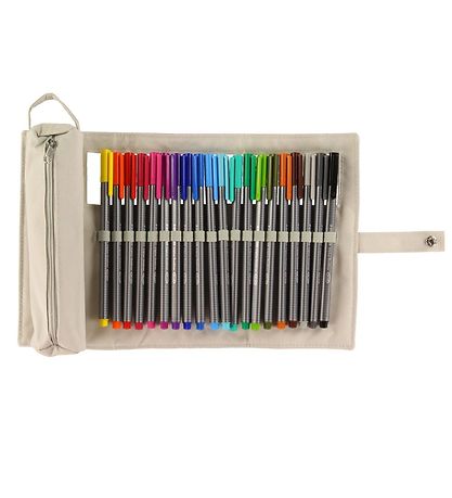 Staedtler Markers w. Pencil Case - 20 pcs. - 0.3 mm - Rose Staedtler Markers w. Pencil Case - 20 pcs. - 0.3 mm - Rose