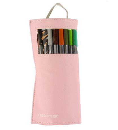 Staedtler Markers w. Pencil Case - 20 pcs. - 0.3 mm - Rose Staedtler Markers w. Pencil Case - 20 pcs. - 0.3 mm - Rose