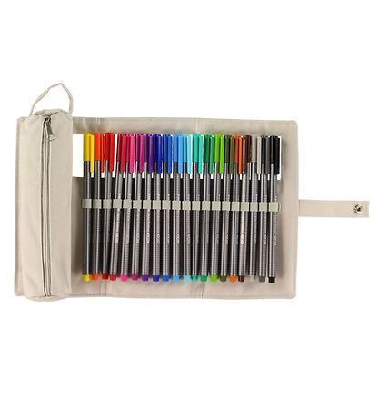 Staedtler Markers m. Etui - 20 st. - 0,3 mm - Lichtblauw