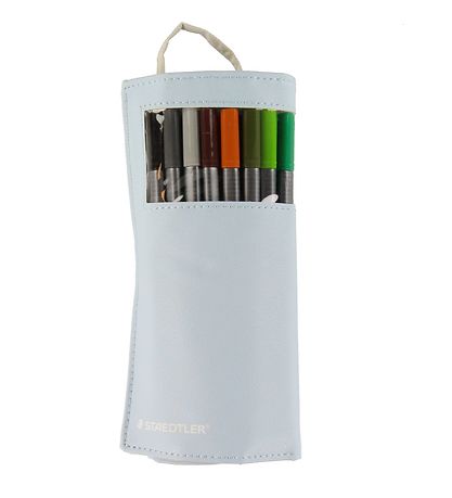 Staedtler Markers m. Etui - 20 st. - 0,3 mm - Lichtblauw