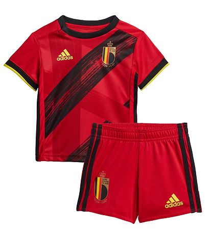 adidas Performance Voetbalkleding - België - Rood/Zwart