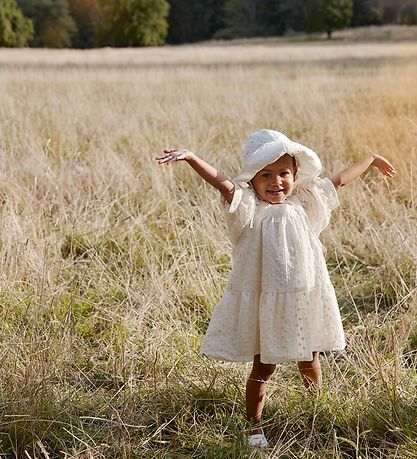 Elodie Details Summer Hat - Embroidery Anglaise - White