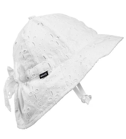 Elodie Details Summer Hat - Embroidery Anglaise - White