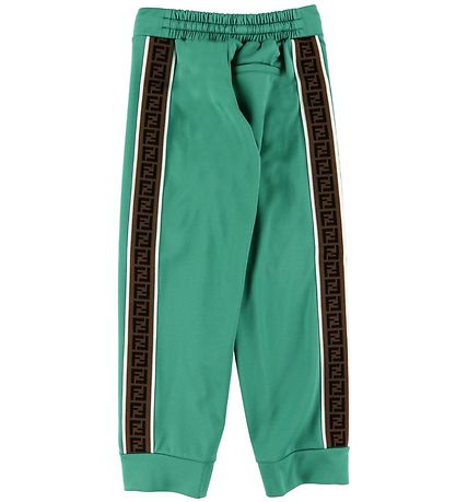 Pantalon Fendi - Vert av. Ruban logo Pantalon Fendi - Vert av. Ruban logo