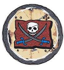 Souza Costume - Pirate Shield - O'Mally - Red Souza Costume - Pirate Shield - O'Mally - Red
