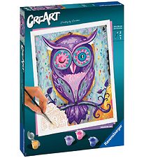 RavensburgerCréation Set de Peinture Ravensburger - Dreaming Owl RavensburgerCréation Set de Peinture Ravensburger - Dreaming Owl