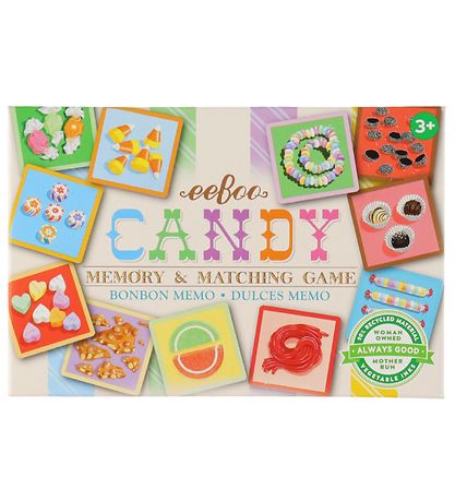 Eeboo Memory Games - Candy Eeboo Memory Games - Candy