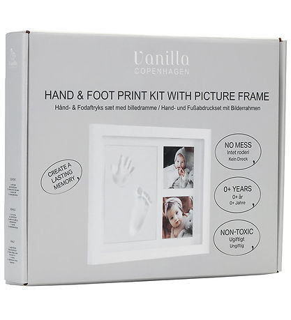 Vanilla CopenhagenEmpreinte de main et de pied Set av. Cadre Ph  Vanilla CopenhagenEmpreinte de main et de pied Set av. Cadre Ph