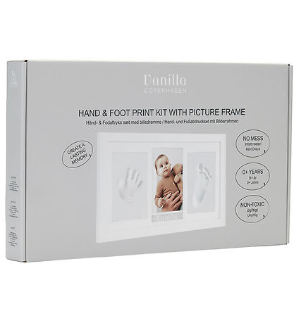 Vanilla CopenhagenEmpreinte de main et de pied Set av. Cadre Ph  Vanilla CopenhagenEmpreinte de main et de pied Set av. Cadre Ph