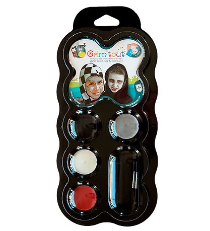 Grim Tout Face Paint - Knight And Pirate Grim Tout Face Paint - Knight And Pirate