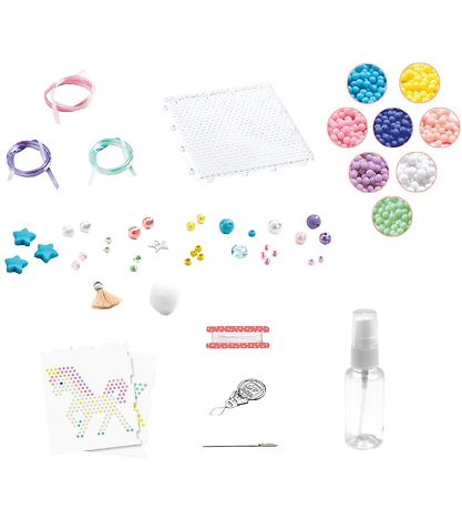 Djeco Beads - Artistic Aqua - Rainbow