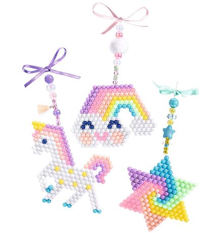 Djeco Beads - Artistic Aqua - Rainbow