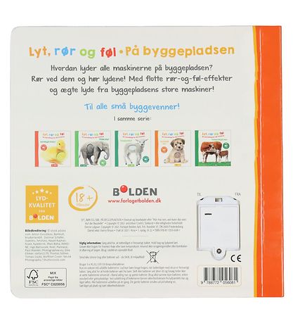 Forlaget Bolden Buch - Hören, Tasten und Fühlen: Auf der Baustel