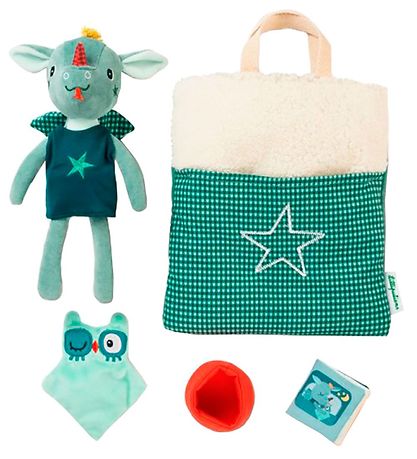 Lilliputiens Soft Toy w. Sleeping Bag - 25x22 cm - Bed Time Ritu