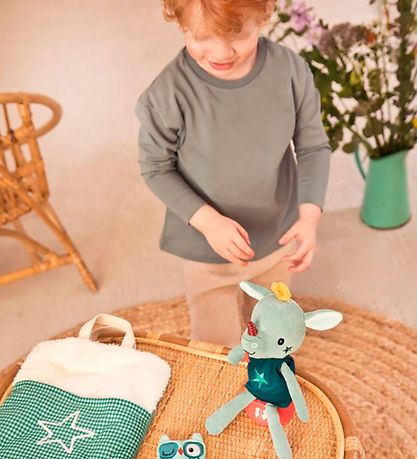 Lilliputiens Soft Toy w. Sleeping Bag - 25x22 cm - Bed Time Ritu