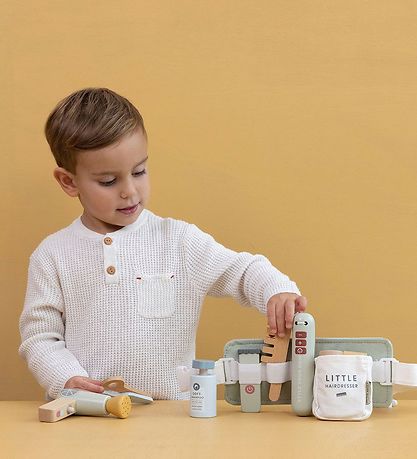 Kit de Coiffeur Little Dutch - 9 Parties - Bois Kit de Coiffeur Little Dutch - 9 Parties - Bois