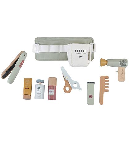Kit de Coiffeur Little Dutch - 9 Parties - Bois Kit de Coiffeur Little Dutch - 9 Parties - Bois