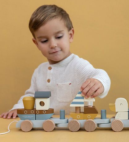 Little Dutch Stacking Train - Wood - Sailors Bay