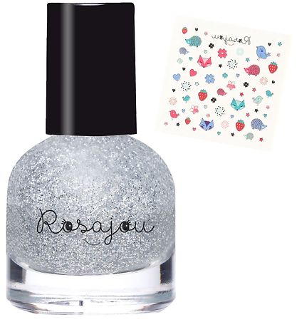 Rosajou Nail Polish w. Nailstickers - Star
