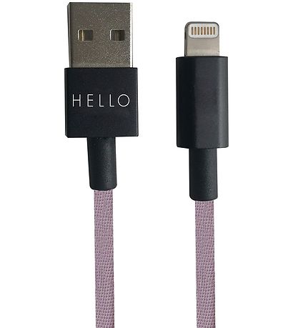 Design Letters Charging cable - iPhone - USB-A/Lightning - Low