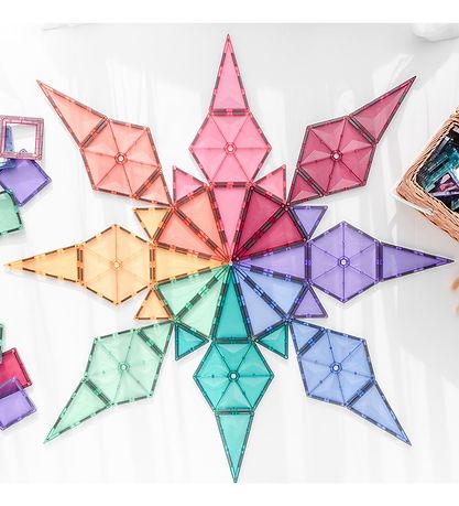 Connetix Magnet set - 40 Parts - Pastel Geometry