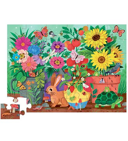 Crocodile Creek Vloerpuzzel - 36 Bakstenen - Garden Friends