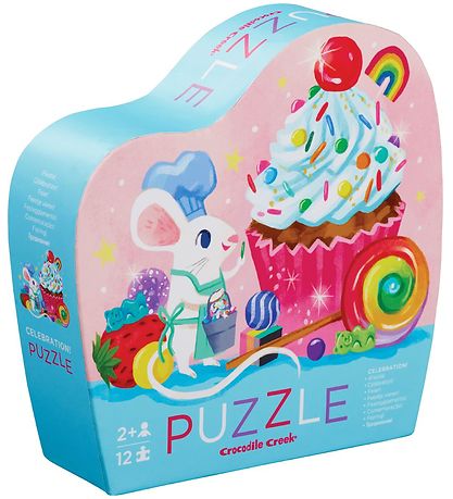 Crocodile Creek Puzzle Game - 12 Bricks - Celebration