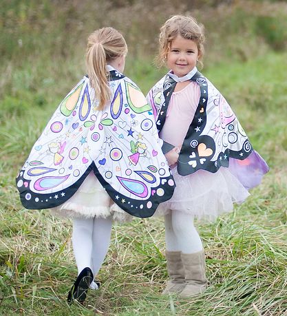 Déguisement Great Pretenders - Colour-A-Cape - Ailes de papillon