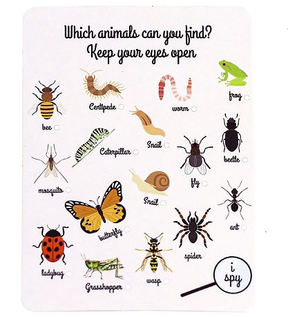 MaMaMeMo Insect house w. Card - Wood MaMaMeMo Insect house w. Card - Wood