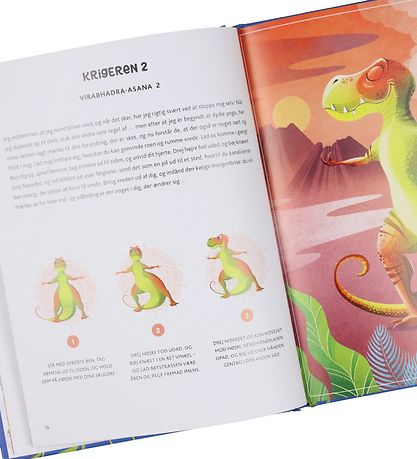 Karrusel Forlag Book - Dino Yoga - Danish Karrusel Forlag Book - Dino Yoga - Danish