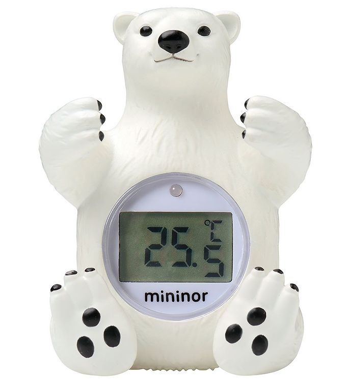 Mininor Termometer - Isbjörn - Vit