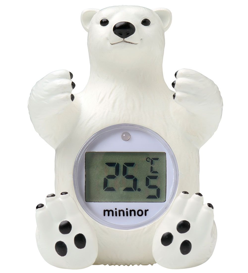 Mininor Thermometer - Eisbär - Weiß - Mininor - One Size - Thermometer