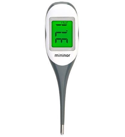 Mininor Thermometer - Digital and w. Colours - Grey