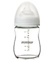Mininor Feeding Bottle - Glass - 160 mL - White Mininor Feeding Bottle - Glass - 160 mL - White