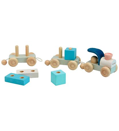 PlanToys Wooden Toy - Stack- Train - Wood PlanToys Wooden Toy - Stack- Train - Wood
