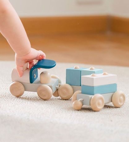 PlanToys Wooden Toy - Stack- Train - Wood PlanToys Wooden Toy - Stack- Train - Wood