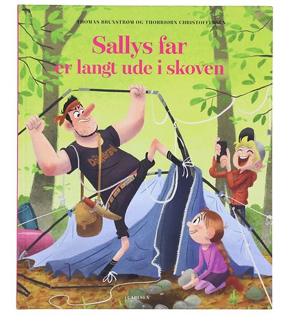 Livre Forlaget Carlsen - Le père de Sally est loin dans les bois Livre Forlaget Carlsen - Le père de Sally est loin dans les bois