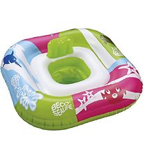 BECO Swim Ring w. Seat - 0-11 Kg - Green/Pink/Blue