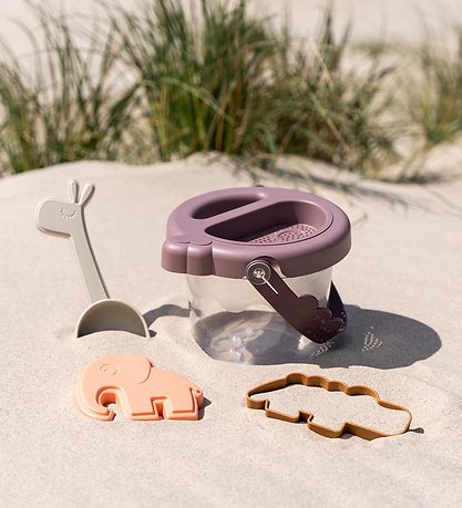 Done By Deer Beach Set - Bucket - 5 Parts - Deer Friends Powder Done By Deer Beach Set - Bucket - 5 Parts - Deer Friends Powder