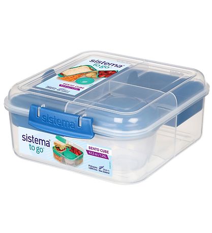Sistema Lunchbox w. Container - Bento Cube - 1.25 L - M desert b Sistema Lunchbox w. Container - Bento Cube - 1.25 L - M desert b
